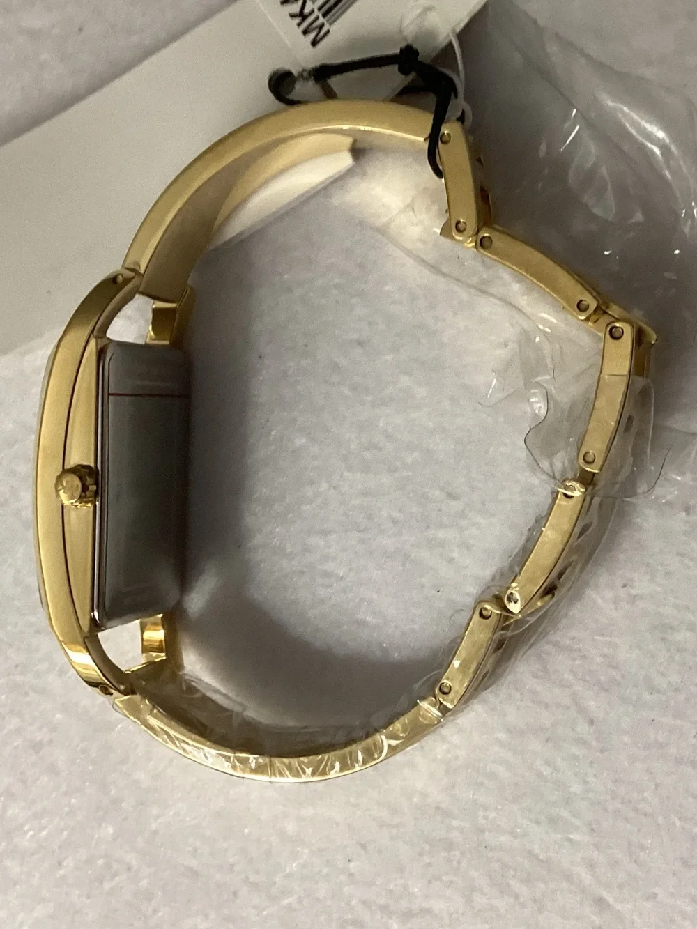 Michael Kors MK Empire Three-Hand Gold-Tone Stainless Steel Watch 22mm